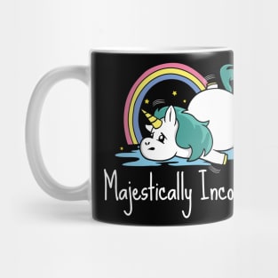 Majestically Incompetent Funny Unicorn Mug